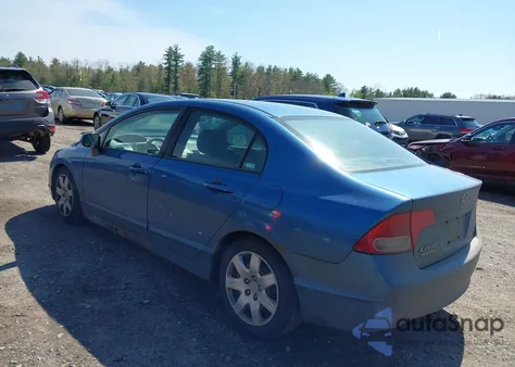 2006 Honda Civic Lx из США, поврежденный, VIN 1HGFA16536L116964